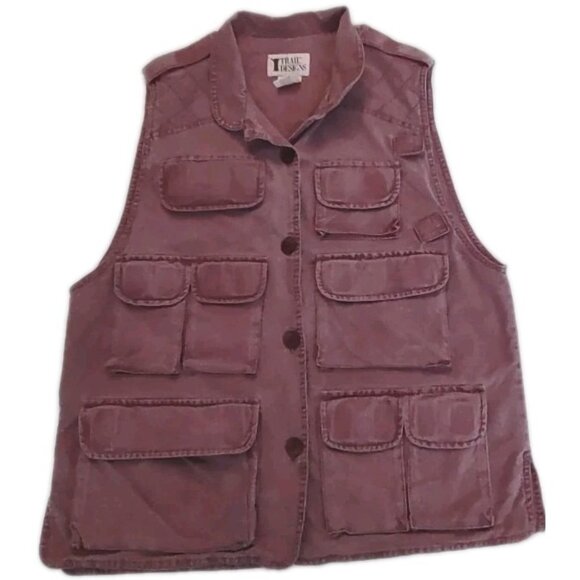 Trail Designs Other - Vintage Trail Designs Fishing Vest Adult Small Buttons Cargo Multiples Pockets